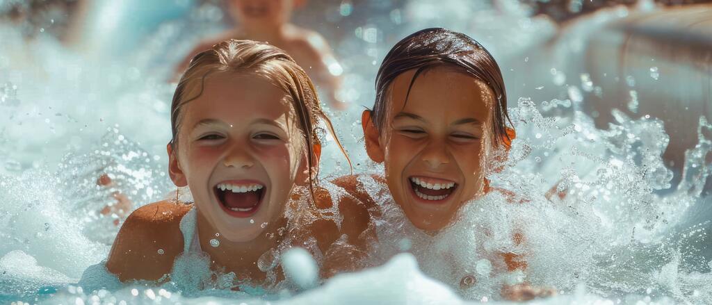 Kinder im Wasser