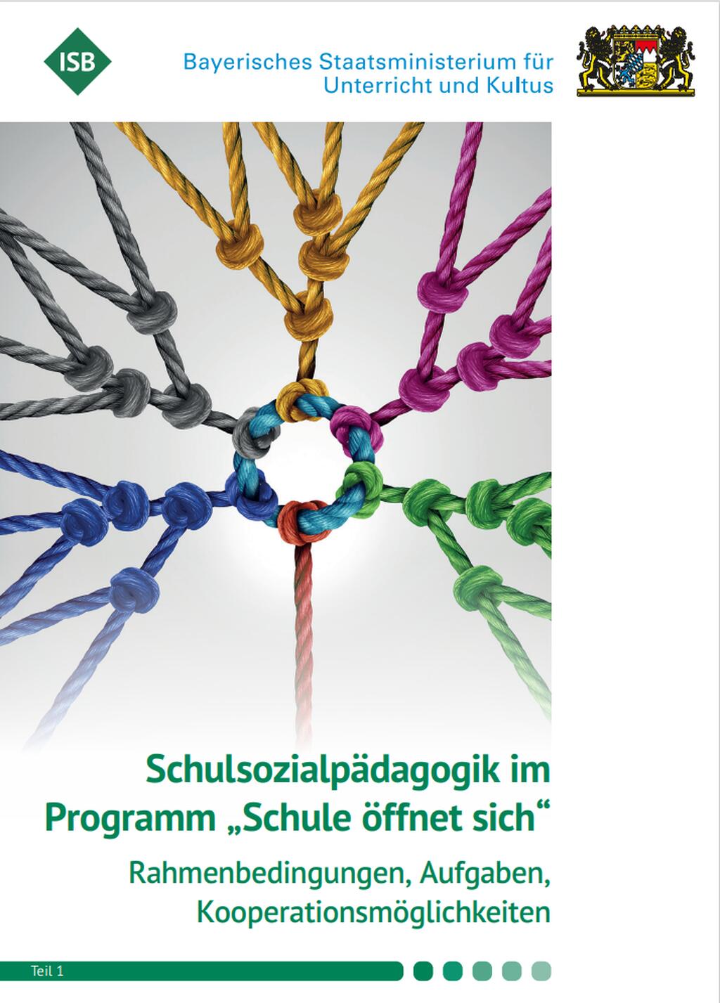 Handreichung „Schulsozialpädagogik im Programm 'Schule öffnet sich': Rahmenbedingungen, Aufgaben, Kooperationsmöglichkeiten"